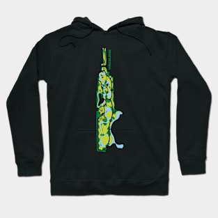 Vondelpark Amsterdam map vertical Hoodie